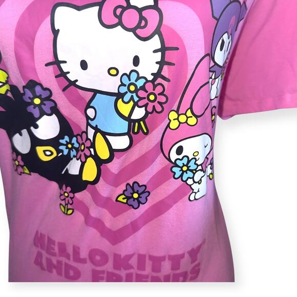 Pink Hello Kitty and Friends Tshirt - Picture 2 of 7